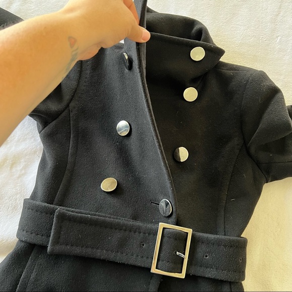 Aritzia T. Babaton Bromley Wool Blend Military Coat - Picture 10 of 13